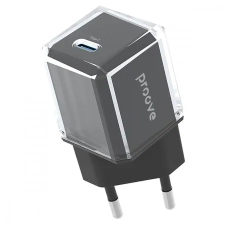 Мережевий зарядний пристрій Proove Pure GaN 30W (Type-C) Black  в Івано-Франківську