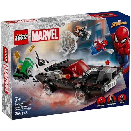 Конструктор LEGO Super Heroes Людина-павук проти маслкара Венома (76309)