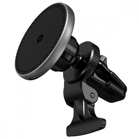 Автомобільний тримач із бездротовою зарядкою Proove UFO 15W (Black)