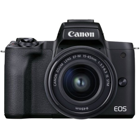 Фотоапарат Canon EOS M50 Mk2 + 15-45 IS STM VLogger Kit Black (4728C050)  у Чернівцях