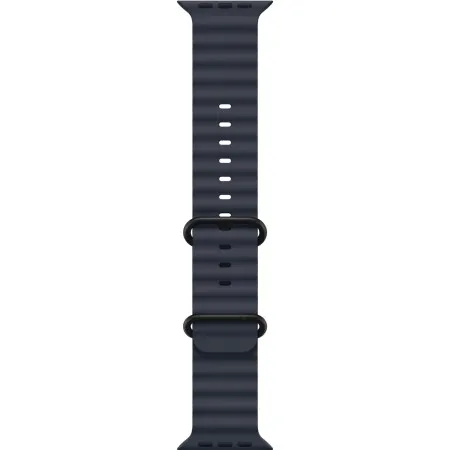 Ремінець Apple Watch 42/44/45/46/49mm Black Titanium Finish Navy Ocean Band (MYPA3ZM/A)