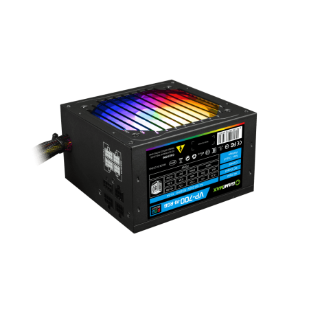 Блок живлення GAMEMAX VP-700-M-RGB  ATX 700W   80 Plus Bronze (VP-700-M-RGB)