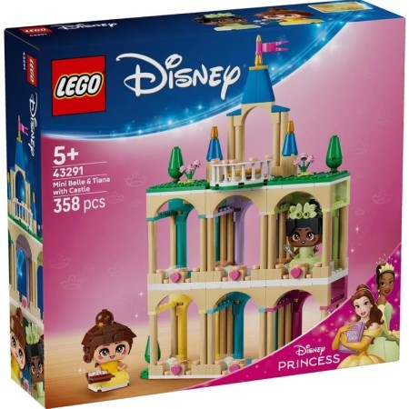 Конструктор LEGO Disney Princess Мініпринцеси Бель і Тіана з замком (43291)  у Микуличині