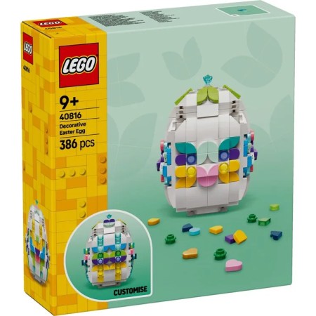 Конструктор LEGO Iconic Декоративне великоднє яйце (40816)