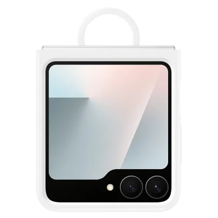 Чохол Samsung Silicone Case White для Flip 7 FE (F741) (EF-PF741TWEGUA)