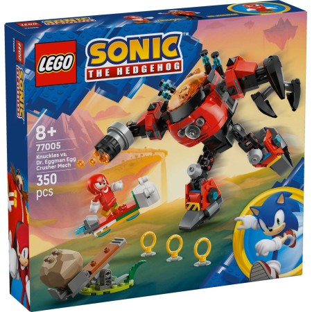 Конструктор LEGO Sonic Knuckles vs. Dr. Eggman Egg Crusher Mech (77005)  в Ужгороді