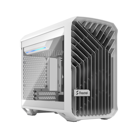 Корпус FRACTAL DESIGN mini-ITX    Torrent Nano White TG Clear Tint (FD-C-TOR1N-03)