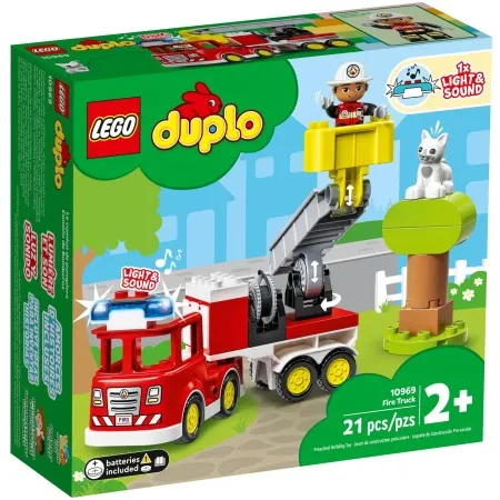 Конструктор LEGO DUPLO Пожежний автомобіль (10969)