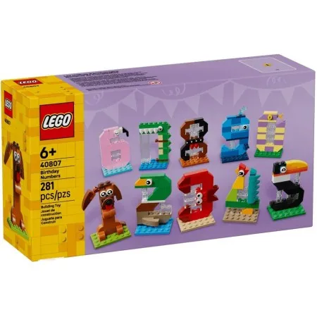 Конструктор LEGO Iconic Цифри на день народження (40807)