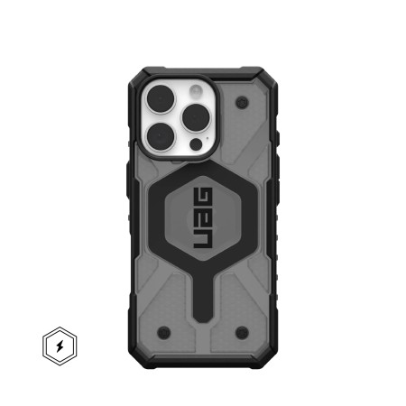 Чохол UAG Pathfinder Clear Magsafe для iPhone 16 Pro (Ash)  у Запоріжжі