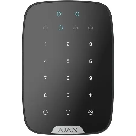 Бездротова сенсорна клавіатура Ajax KeyPad Plus (Black)