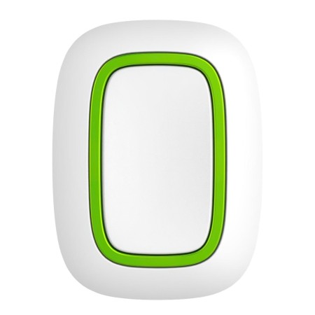 Бездротова тривожна кнопка Ajax Button (White)
