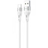Кабель Proove Soft Silicone USB to Type-C 3A (2m) White  у Чернівцях