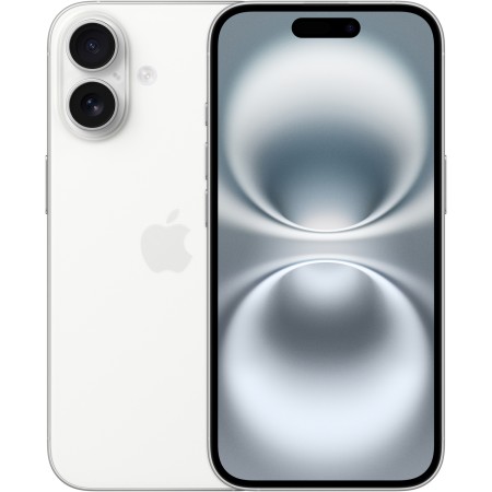 Вживаний Apple iPhone 16 128 Gb White (MYE93) B+  у Запоріжжі