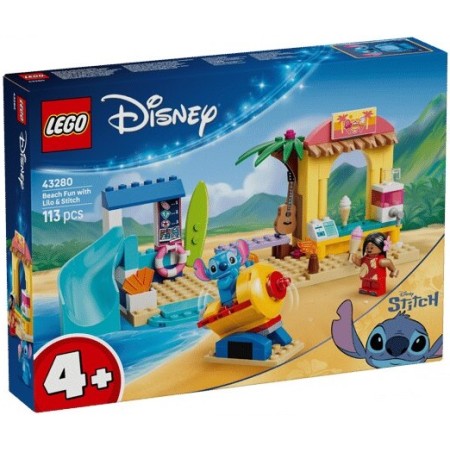 Конструктор LEGO Disney Classic Веселощі на пляжі з Ліло і Стічем (43280)  у Микуличині