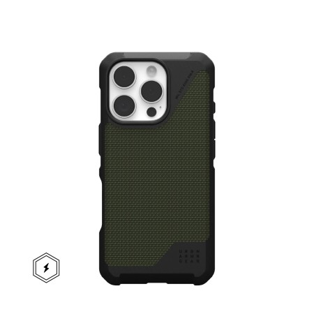 Чохол UAG Metropolis LT Magsafe для iPhone 16 Pro (Kevlar Olive)  у Микуличині