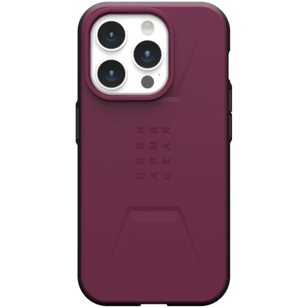 Чохол UAG Civilian MagSafe для Apple iPhone 15 Pro Max (Bordeaux)