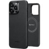 Чохол Pitaka MagEZ Case 4 Twill 600D Black/Grey для iPhone 15 Pro Max (KI1501PMA)