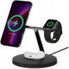 Бездротовий зарядний пристрій Belkin 3in1 MagSafe Wireless Charger Black (WIZ017VFBK)