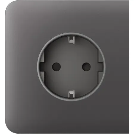 Бічна кришка для розетки Ajax Outlet (basic) (type F) SideCover (Сірий)
