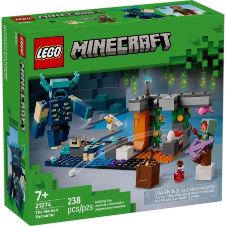 Конструктор LEGO Minecraft Зустріч із Боронителем (21274)
