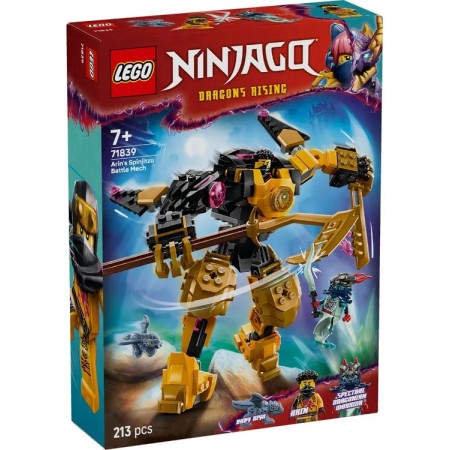 Конструктор LEGO Ninjago Бойовий робот Арін Спін-джитсу (71839)  у Чорноморську