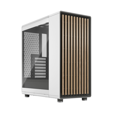 Корпус FRACTAL DESIGN ATX    North Chalk White TG Clear Tint (FD-C-NOR1C-04)  у Запоріжжі