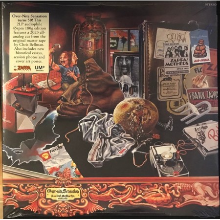 Вінілова платівка Frank Zappa – Over-nite Sensation (Remastered, 50th Anniversary Edition) (2 LP)  у Херсоні