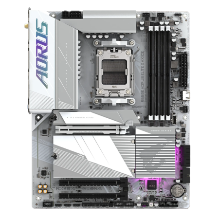 Материнська плата GIGABYTE B650E AORUS ELITE X AX ICE sAM5 (B650E AORUS ELITE X AX ICE)  у Чернівцях