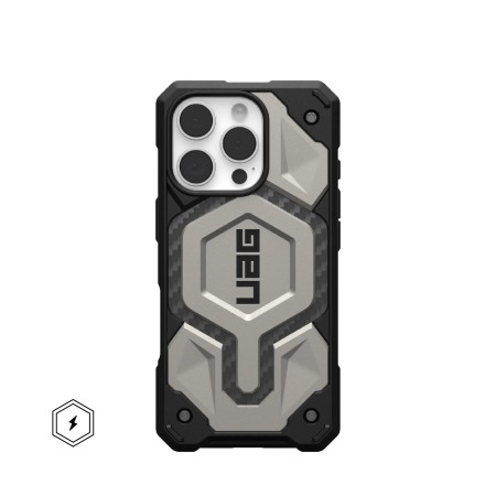 Чохол UAG Monarch Pro Magsafe для iPhone 16 Pro (Titanium)  у Запоріжжі