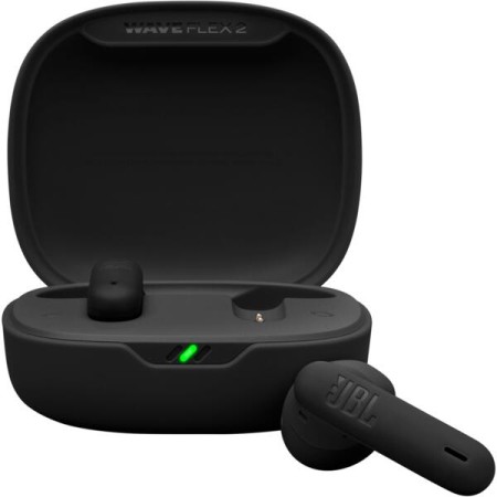 Бездротові навушники JBL Wave Flex 2 Black (JBLWFLEX2BLK)  у Дніпрі