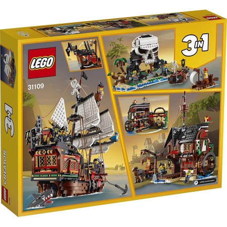 Конструктор LEGO Creator Піратський корабель (31109)  у Луцьку