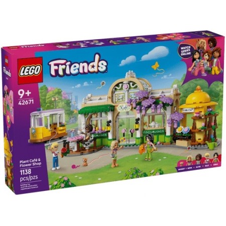 Конструктор LEGO Friends Кав'ярня з рослинами і квіткова крамниця (42671)  у Микуличині