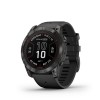 Смартгодинник Garmin Fenix 7X Pro Sapphire Solar Carbon Grey DLC Titanium with Black Band (010-02778-11) у Житомирі