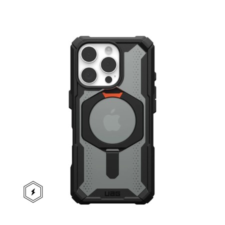 Чохол UAG Plasma XTE MagSafe для iPhone 16 Pro (Black/Orange)  у Запоріжжі