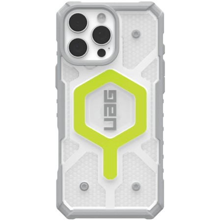 Чохол UAG Pathfinder Clear Magsafe для iPhone 16 Pro Max (Active Neon)