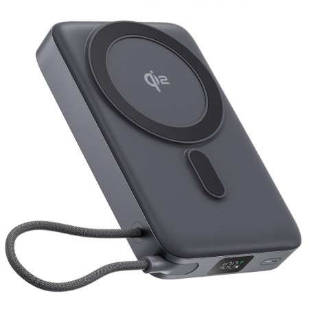 Портативна Батарея Proove OverPower 35W 10000mAh Qi2 Gray