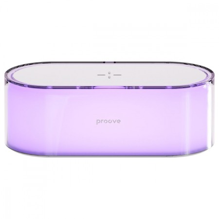 Нічник з бездротовою зарядкою Proove Multicolor Glow 1200mAh (White)  у Чернігові