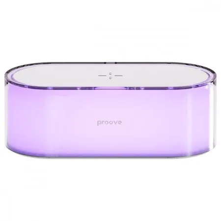 Нічник з бездротовою зарядкою Proove Multicolor Glow 1200mAh (White)  у Києві