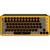 Клавіатура Logitech POP Keys Wireless Mechanical Keyboard Blast Yellow UA (L920-010735)