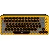 Клавіатура Logitech POP Keys Wireless Mechanical Keyboard Blast Yellow UA (L920-010735)  у Чернівцях