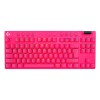 Клавіатура Logitech G PRO X TKL Lightspeed Magenta (L920-012159)
