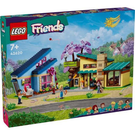 Конструктор LEGO Friends Родинні будинки Оллі й Пейслі (42620)  в Івано-Франківську
