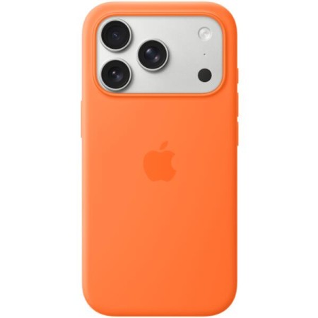 Чохол Apple для iPhone 17 Pro Silicone Case with MagSafe Orange (MGFE4ZM/A)  у Житомирі