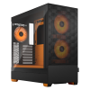 Корпус FRACTAL DESIGN ATX  Pop Air RGB Orange Core TG (FD-C-POR1A-05)