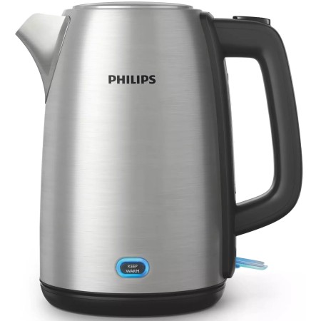 Електрочайник PHILIPS Viva Collection 1.7л Silver/Black (HD9353/90)  у Тернополі