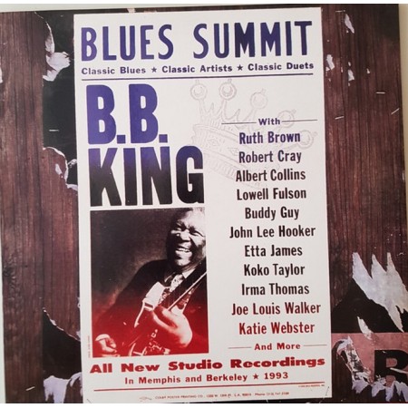 Вінілова платівка B.B. King – Blues Summit (1 LP)  у Яремче