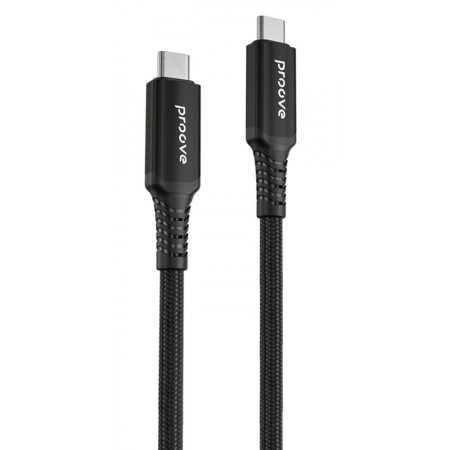 Кабель Proove Speed Line Type-C to Type С 240W USB 4.0 (1m) (Black)  у Чернівцях