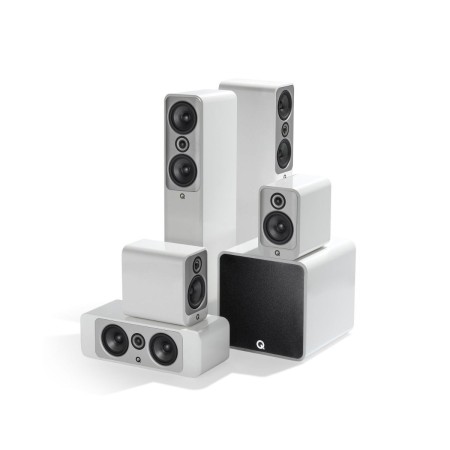 Акустика Q Acoustics Q CONCEPT 50 5.1 CINEMA PACK (Gloss White)  у Львові