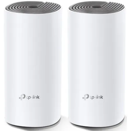 Маршрутизатор TP-Link (WiFi MESH система) TP-LINK DECO E4 2PK AC1200 2xFE LAN/WAN MU-MIMO MESH (DECO-E4-2-PACK)  у Чорноморську